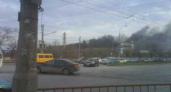В Волгограде горел «Красный Октябрь»