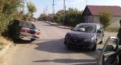 В Волгограде «Митсубиси» врезалась в «пятнадцатую»