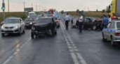 В Волгограде «приора» врезалась в «мерседес»