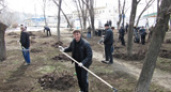 В Волгоградской области 75 тысяч человек вышли на субботник