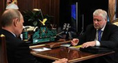 Сергей Миронов на встрече с Владимиром Путиным