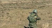 Под Волгоградом на военном полигоне контрактник выстрелил в себя и сослуживца