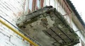 В Волгограде только суд заставил отремонтировать балконы