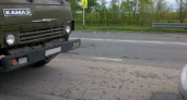 В Волгограде «КамАЗ» протаранил «ниву»
