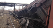 Под Волгоградом на станции Донская сошел с рельсов грузовой вагон
