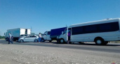На трассе под Камышином произошло ДТП с участием пяти авто