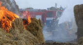 В Волгоградской области за сутки сгорело более 60 тонн сена