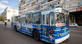 По Волгограду снова проедет «Синий троллейбус»