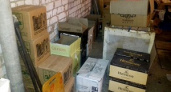 Под Волгоградом с 450 бутылками фальсификата задержан местный житель
