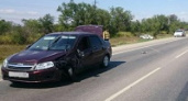 Под Волгоградом пожилой водитель спровоцировал лобовой удар на встречке
