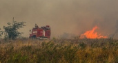 На территории Волгоградской области сохраняется чрезвычайная пожароопасность