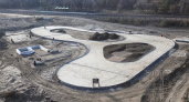 В пойме Царицы подготовили основание для катка