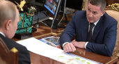 Путин встретился с губернатором Волгоградской области