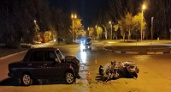 В Волжском юный водитель сбил мотоциклиста