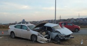 В Волгограде «пятерка» протаранила Lexus: двое в больнице