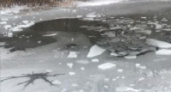 Под Волгоградом школьник погиб, провалившись под лед