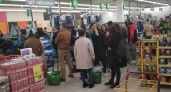 Волгоградцы массово закупаются в гипермаркетах