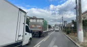 Центр Волгограда встал в многокилометровых пробках