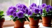 Ваши фиалки похожи на спящих красавиц? Возможно, они ждут не принца, а всего лишь правильного полива и капли внимания