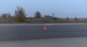 В Волгоградской области водитель насмерть сбил пешехода на трассе