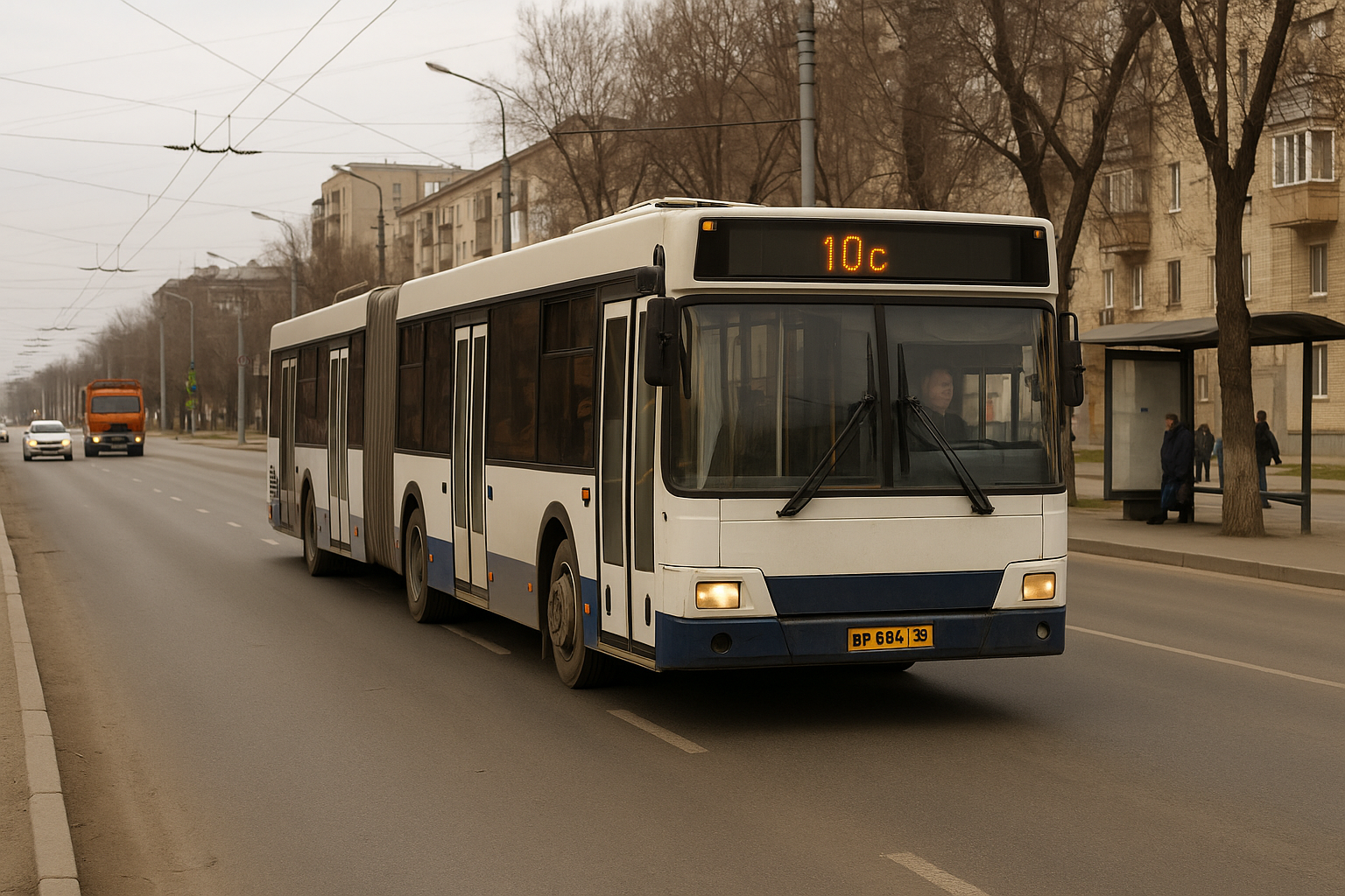 В Волгограде сократили автобусы на маршруте №10с — люди уверены, что причина не в пассажирах
